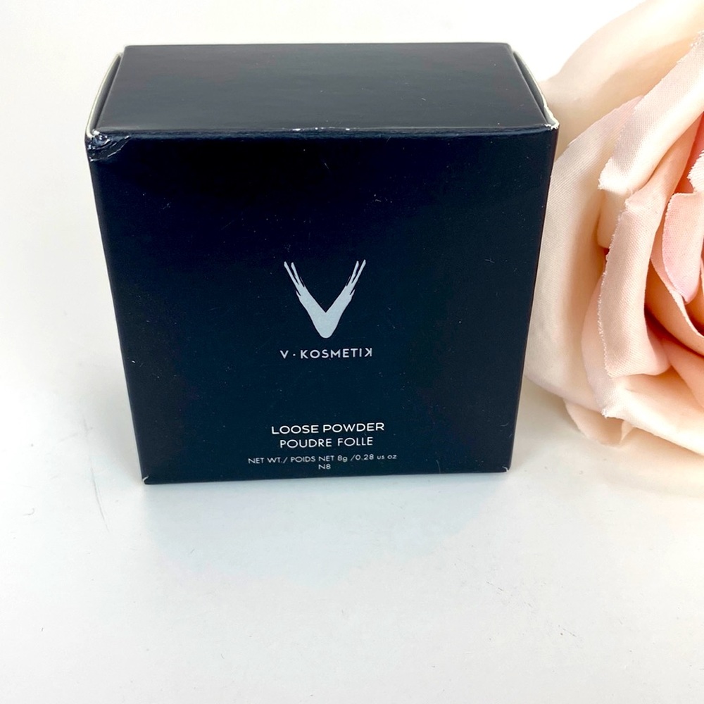 V.Kosmetik loose powder NEW in box color N8 Cool Neutral